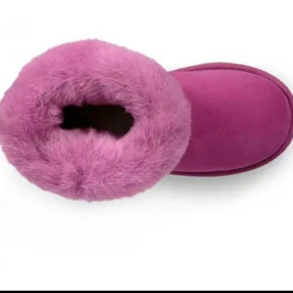 UGG K Classic II 1017703K MTRS Magenta Rose Boot - Picture 4 of 8
